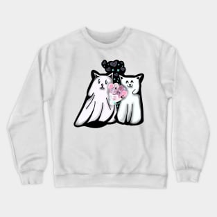 Cat ghosts Crewneck Sweatshirt